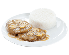 2-pcs. Burger Steak